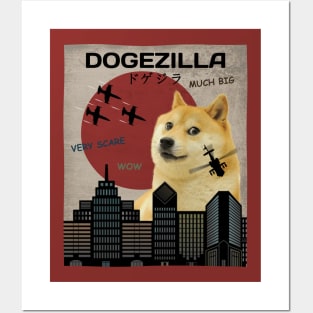 Dogezilla Posters and Art